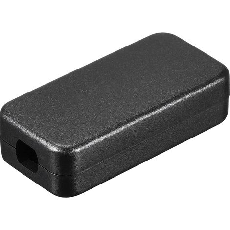 Mini Antipoussière Jonction Boîte 40x20x10.5mm ABS pour Électrique Projet Noir Paquet de 10 (1/5)