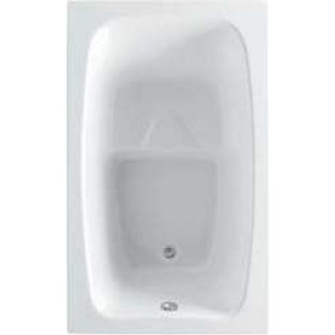 SCELTO DA DESIVERO Vasca mercurio cm 105x70 con sedile bianco lucido codice prod: DSV17474 (1/2)