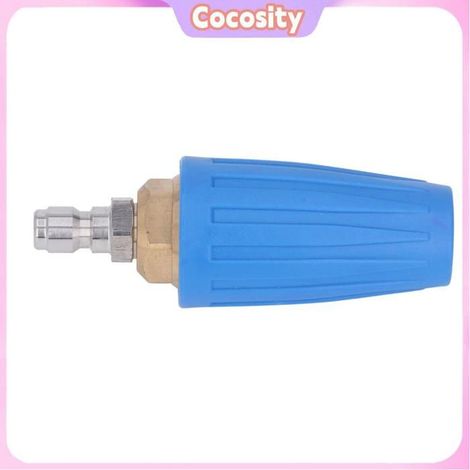 Cocosity Buse turbo rotative pour nettoyeur haute pression Buse Turbo pour Nettoyeur Haute Pression 1/4 Pouces, auto coffret (1/5)