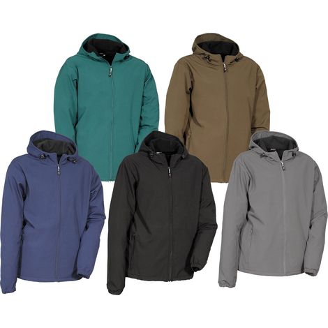 Veste Softshell Vannas Noir Protection Thermique Et Respirante - Cofra (1/5)