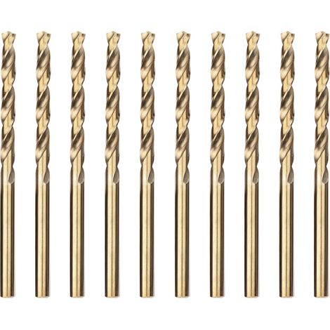 10pcs Foret Hélicoïdal 4.0mm Acier Inoxydable - Forets à Métaux Professionnels DIN 338 (1/5)