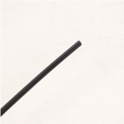 Gaine noire standard 32/10 fil plat Ø3.2x6mm x1m pour câble (1/2)