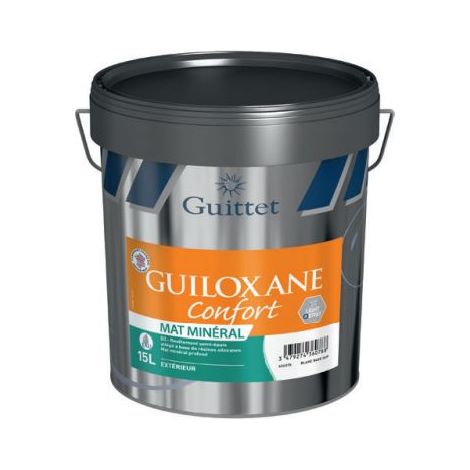 Guittet – Peinture Guiloxane D3 Confort pour toiture – Excellente durabilité – Résistance aux agressions atmosphériques – 26904