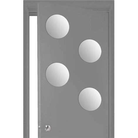 Set di 4 specchi adesivi rotondi 20x20 - 5five