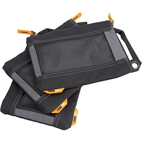 Bolsas de almacenamiento ToughBuilt pack 3 material resistente 26 5 cm