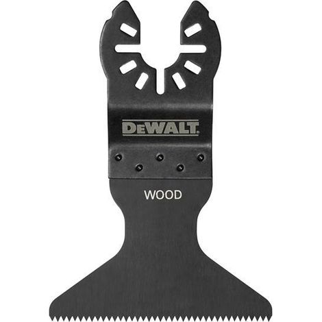 DeWalt DT20734-QZ Fastcut Wide Wood Multi-Tool Blade, 65 x 43mm, Compatible with Oscillating Multi-Tools