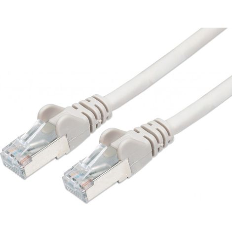 Intellinet Cavo di rete Patch in rame Cat. 6A Bianco SFTP LSZH 0,25m (1/4)