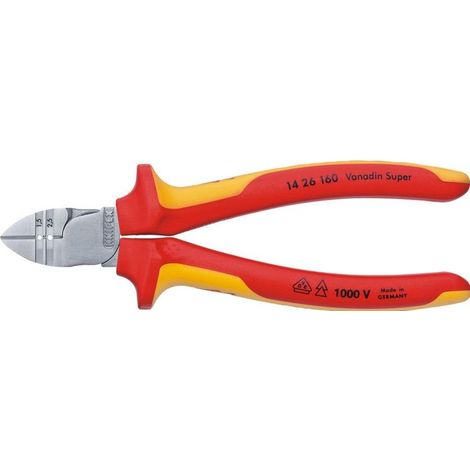 Knipex Pince à dénuder Pro 160 mm acier vanadium (1/3)