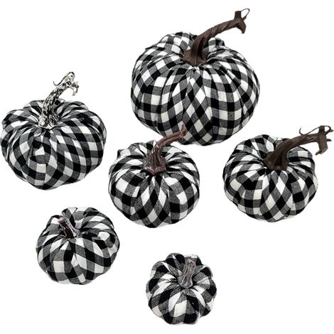 Künstliche Kürbisse für Herbst-, Halloween- und Thanksgiving-Dekoration (1/5)