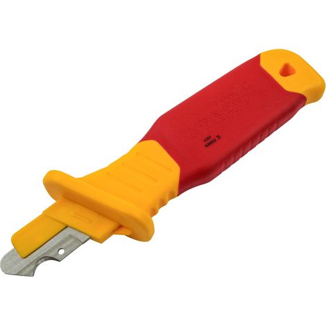 Faithfull VDE Stripping Knife 190mm - Hook Blade Precision Tool