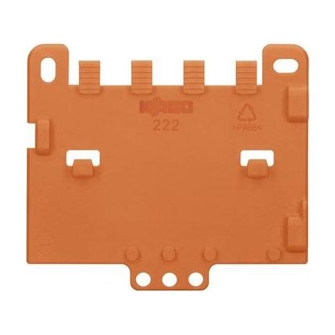 WAGO 222-505 Pannello guidacavo Arancione 1 pz.