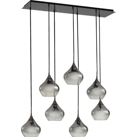 Ceiling Lightdimmable 'Jarven' made of Glass for Living Room & Dining Room