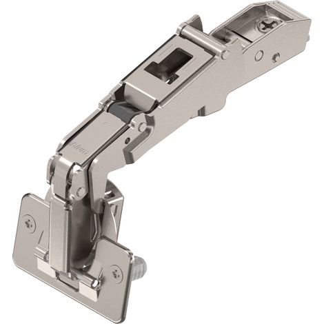 BLUM CLIP top Weitwinkel Scharnier 170°, gerade mit Feder, Einpressen (1/3)