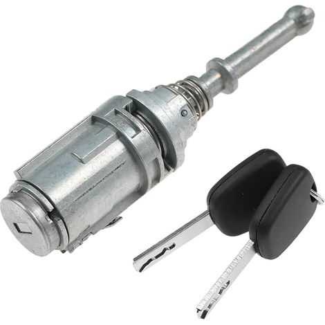 Cylindre Serrure de Porte pour C2 C3 Pluriel Avant Gauche Serrure à Barillet + 2 Clés Barillet C3 Serrure C2 9170.T9 9170W9 9170T5 256924 (1/5)