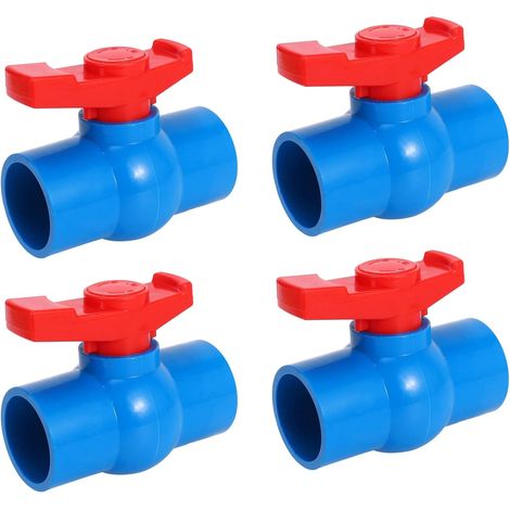 40mm Boisseau Sph rique En Pvc U Pvc Rouge (1/5)