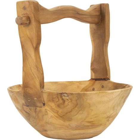 Vide-Poche en Bois "Timbo" 32cm Naturel (1/5)