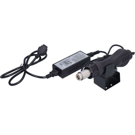 8858 Digital Display Adjustable Hot Air Gun Portable Handheld Mobile Phone Repair Hot Air Gun Desoldering Station (AC 100-240V) US Standard (1/5)