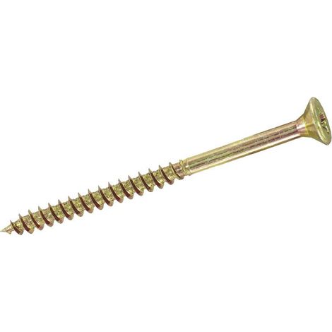 Vis Agglo Tête Fraisée Pozi 4,5x60 - Fixation Bois & Agglo