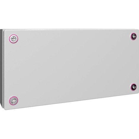 Rittal KX 1518.000 Contenitore da installazione, Contenitore da parete 400 x 200 x 80 Lamiera d'acciaio Grigio luminesc