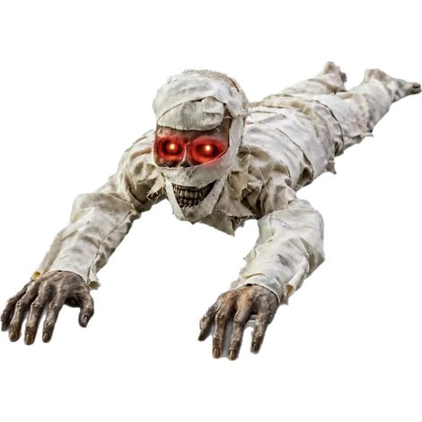 Scary Mummy Halloween Decoration Sound Sensor, Interactive, Figurine, Entry (1/5)