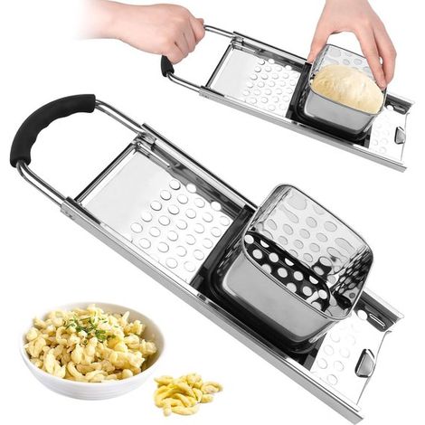 Affettatrice per spätzle in acciaio inox - Resistente e facile da usare - 1 pezzo (1/5)