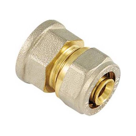 RACCORD DROIT FEMELLE SÉRIE INS POUR MULTICOUCHE Dimensions : 3/4 x 20