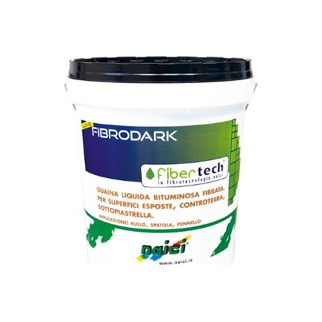 Guaina liquida nera fibrodark antiradice 5kg