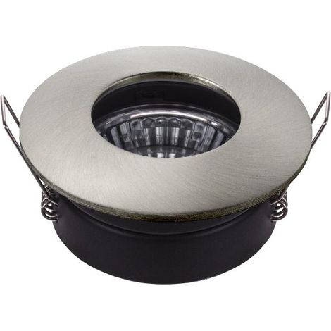 Spot encastré rond satiné IP65 MR16 50W Candellux SH-12 (1/3)