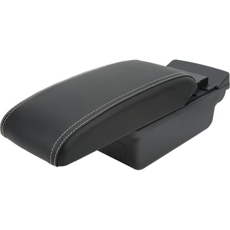 Box bracciolo Console portaoggetti in pelle artificiale con chiusura silenziosa di ricambio per Captur Clio 4 (1/5)