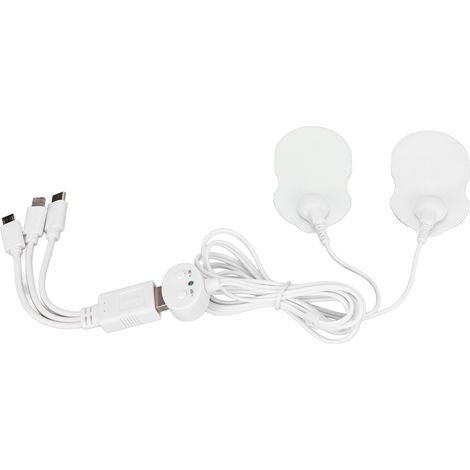 Mini USB Masseur Électronique Portable à Impulsions, Stimulateur Musculaire Rechargeable Anti-Douleur pour Adultes, Bureau et Intérieur (1/5)