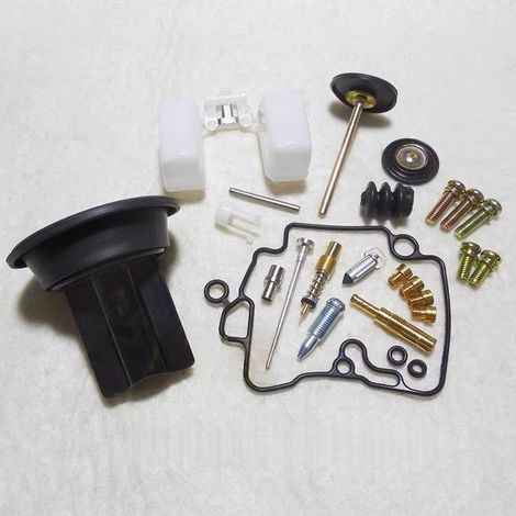 Applicable àCompatible avec le kit de réparation de carburateur Taiwan KT CVK24, comprenant l'ensemble diaphragme de piston et la pièce de soupape à pointeau numéro 5DECP. (1/5)