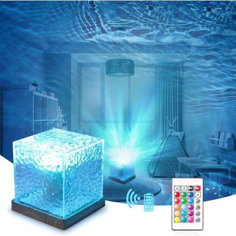 Aurora Projector Starry Sky, Ocean Wave Galaxy Projector, Aurora Projector Lamp, Bedroom Decoration, With Remote Control, Night Light