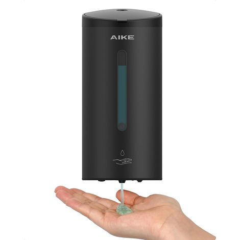 Distributeur de Savon Automatique Mural, Capacité Importante en Acier Inoxydable pour Salle à Manger et Toilettes (1/5)
