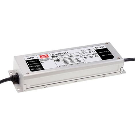 Mean Well ELG-300-24A LED-Treiber Konstantspannung, Konstantstrom 300 W 12.5 A 14.4 - 24 V/DC nicht (1/3)
