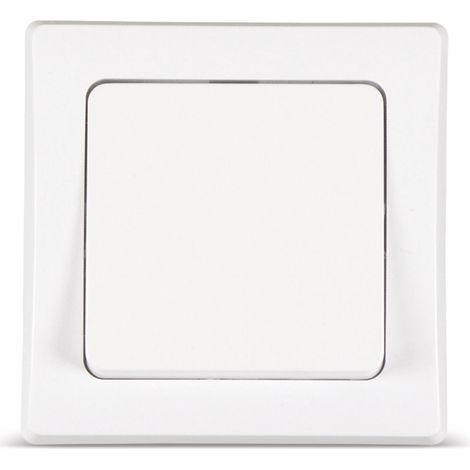 Interrupteur va-et-vient DELPHI 10 A/250 V, blanc