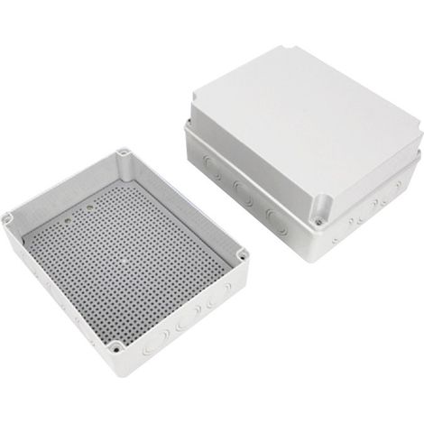SCATOLA ERMETICA DA SUPERFICIE CON PIASTRA DI INSTALLAZIONE IP55 (1/2)