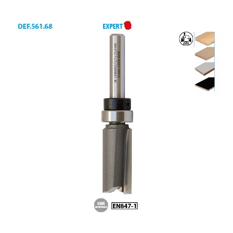 MECHE AFFLEUR DROITE D12,7 LU25.4 LT63 Q6 /RLT SUP HM