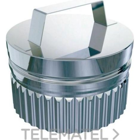 ROS tapa colector 100 doble pared 4015931 ros , tapa colector 100 doble pared 4015931 ros