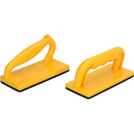 Lot de 2 blocs de poussée de sécurité antidérapants offrant une excellente prise en main, pour scie circulaire, défonceuse ou table de travail du bois. (1/5)