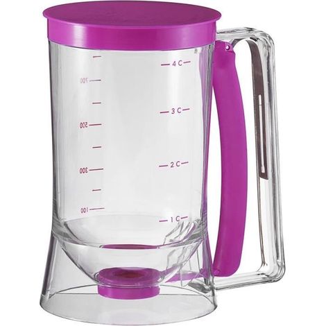 Stampo per torte e crêpes, 900 ml, bianco (1/4)
