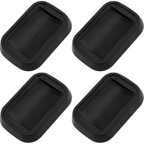 Lot de 4 embouts de butée pour roulettes de meubles et de canapés, compatibles avec toutes les roulettes de meubles, canapés, lits et chaises. (1/5)