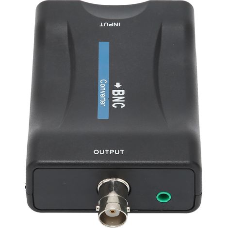HDMI-zu-BNC-Videokonverter mit Q9-Anschluss, Schwarz (1/5)