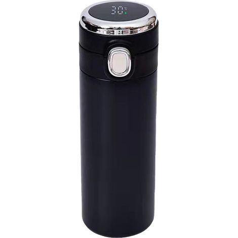 Gobelet isotherme intelligent de 420 ml, bouteille isotherme double paroi en acier inoxydable avec affichage de la température (1/5)