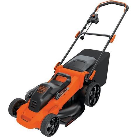 BLACK+DECKER, Attrezzature da giardino - Tosaerba elettrico 2000 W, sbraccio 48 cm. LM2000-QS (1/5)