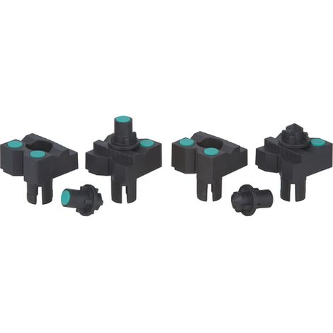 Wolfcraft - 4 Spannbacken mit Auflagepins - 6166000 (1/2)