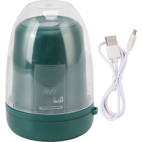 Bol mélangeur portable multifonctionnel rechargeable, petit, 4 lames, mixeur à fruits pour la maison, 260 ml, vert (1/5)