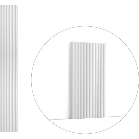WX213 ALTO - Panneau Revêtement Mural Décoratif 3D - 25,1x1,2cm (l x h) Orac A l'unité , 260 cm
