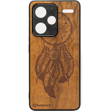 Custodia in legno Bewood per Xiaomi Redmi Note 13 Pro Plus 5G DREAMCATCHER IMBUIA (1/2)