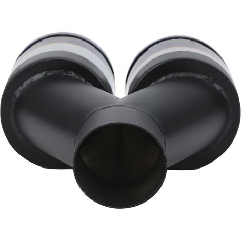 Modification de voiture avec embouts d'échappement doubles bleuis (1/5)
