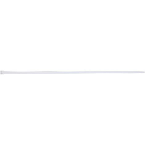Brida para cables 290x4,5 mm blanca BMB3048 / 5217 /100 unidades/